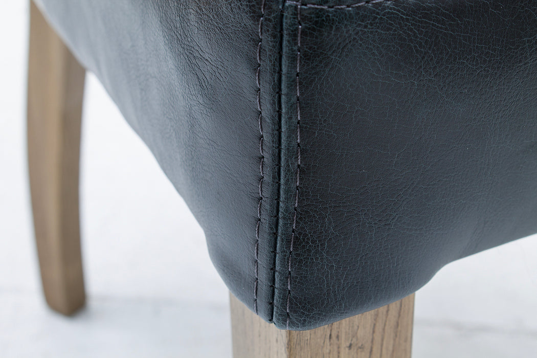 Duke Bar Chair Ink Blue
