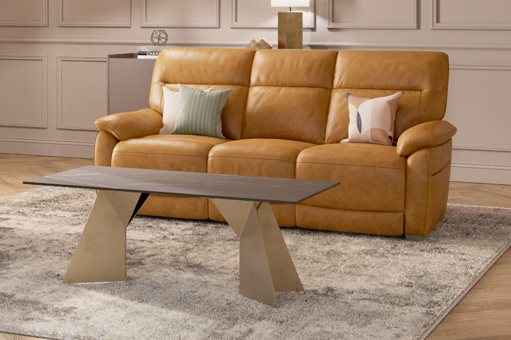 Nerano 3 Seater Sofa Tan