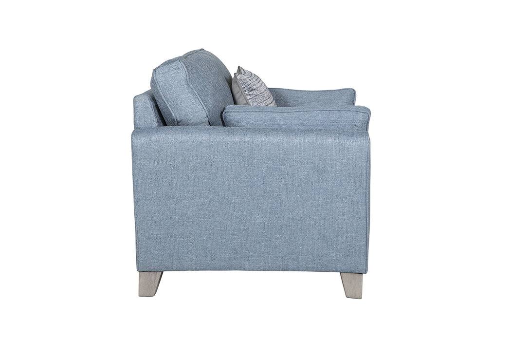 Cantrell 1 Seater Sofa Blue