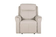 Russo 1 Seater Electric Recliner Stone