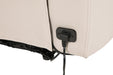 Russo 1 Seater Electric Recliner Stone
