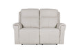 Russo 2 Seater Electric Recliner Stone