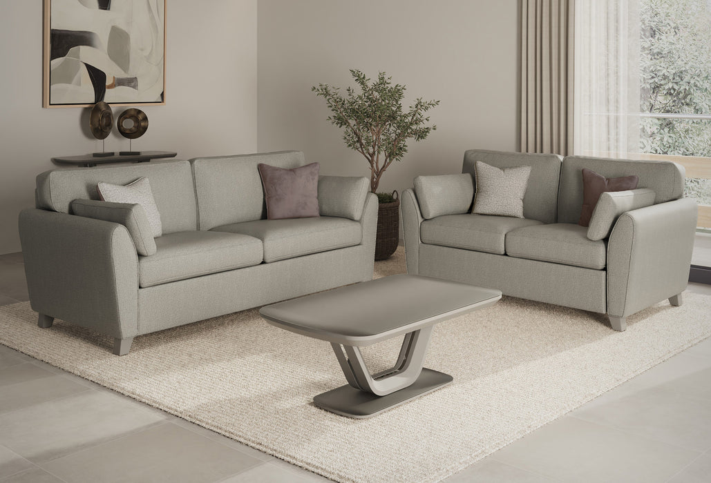 Cantrell 3 Seater Sofa Light Grey