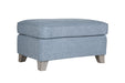 Cantrell Ottoman Blue