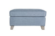 Cantrell Ottoman Blue