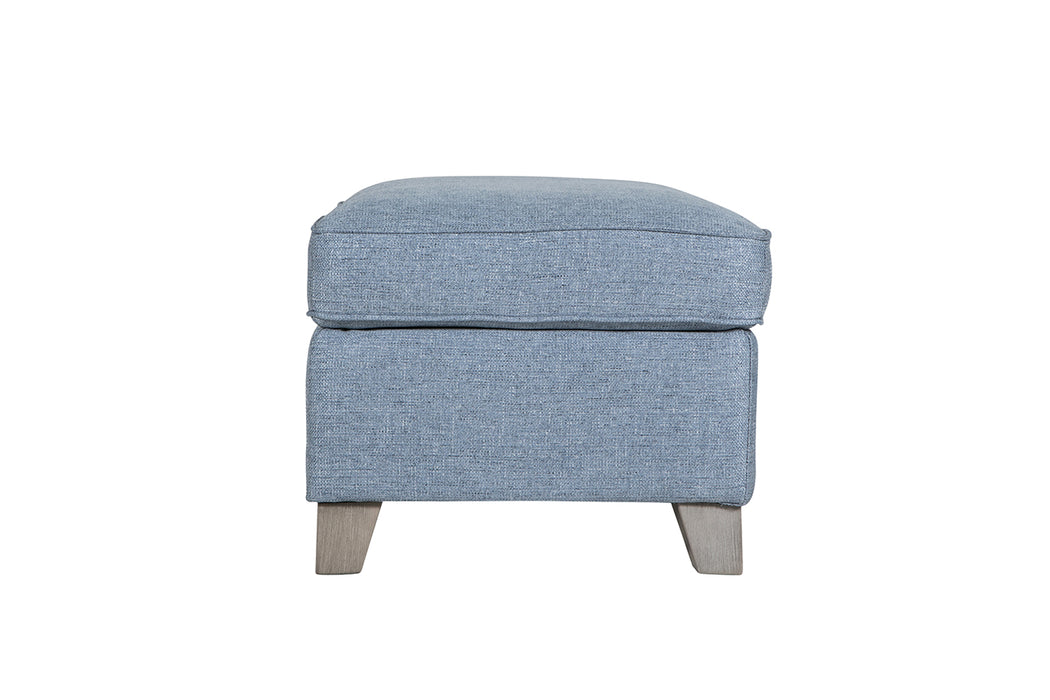 Cantrell Ottoman Blue