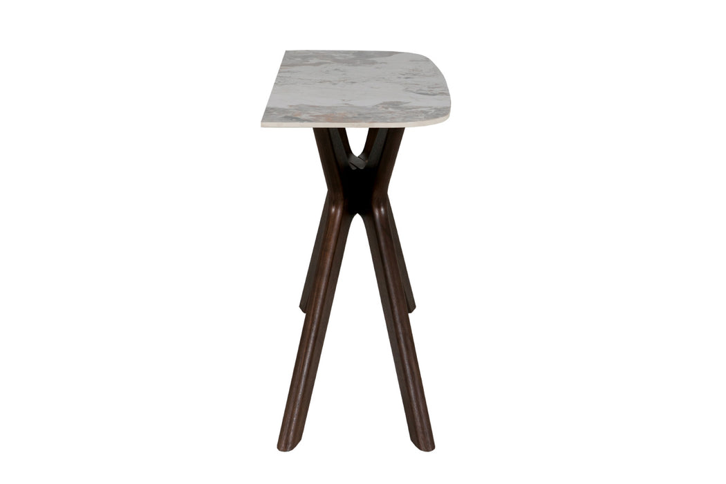 Ariya Console Table Brown