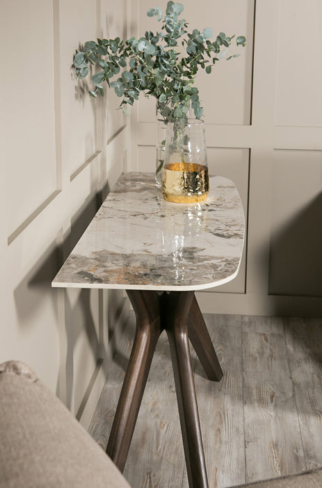 Ariya Console Table Brown