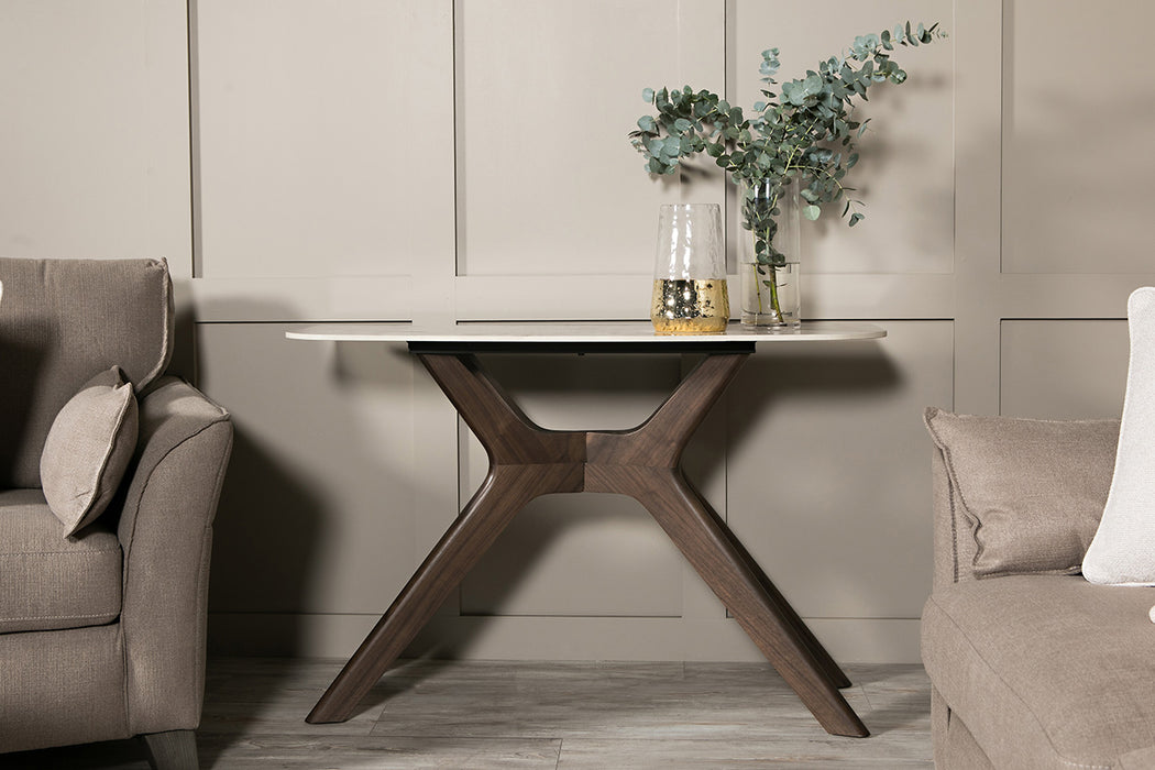 Ariya Console Table Brown
