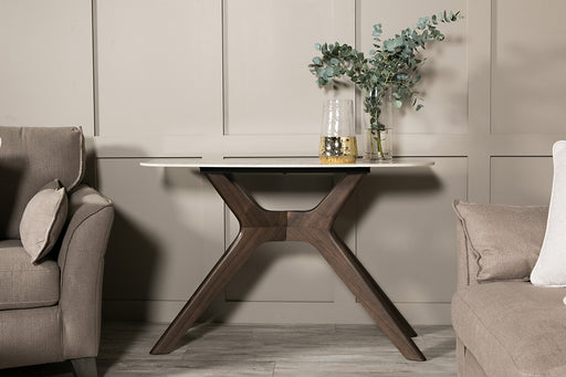 Ariya Console Table Brown