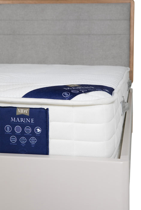 Marine 4ft 6 Mattress White