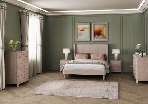 Zahra 2 Door Wardrobe Parisian Cream
