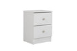 Levi Bedroom Bedside Table Light Grey