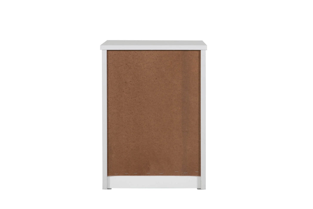 Levi Bedroom Bedside Table Light Grey