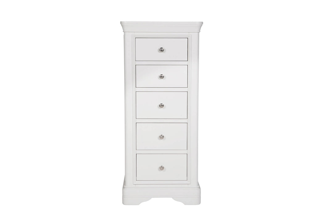 Mabel 5 Drawer Chest of Drawers Bone