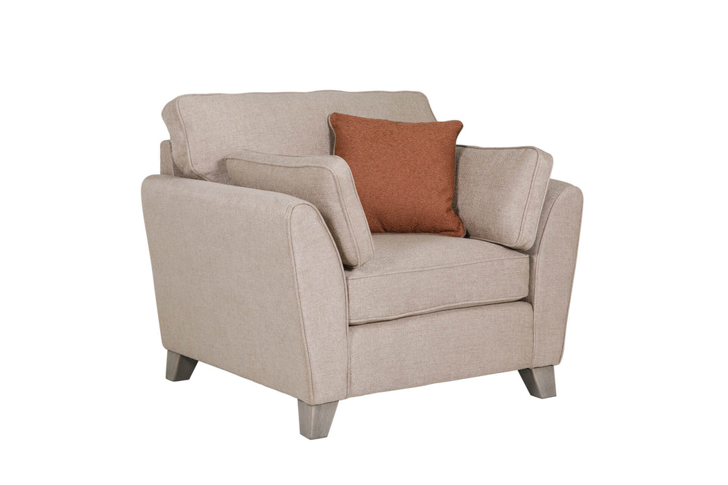Cantrell 1 Seater Sofa Blue