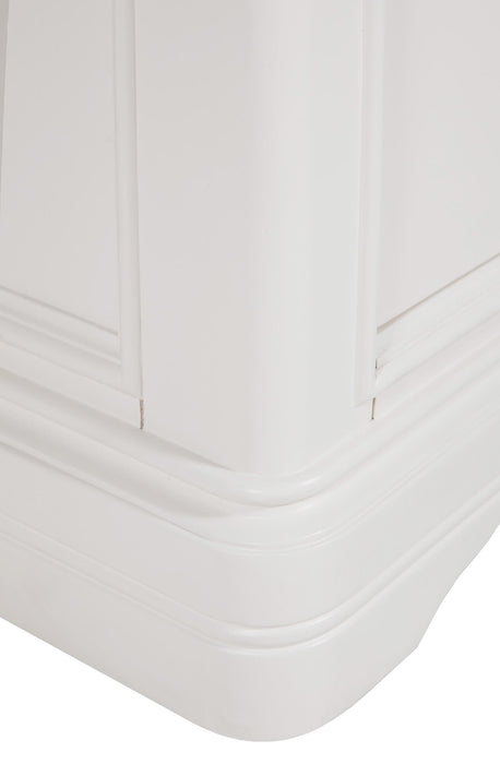 Mabel 3 Door 2 Drawer Wardrobe Bone