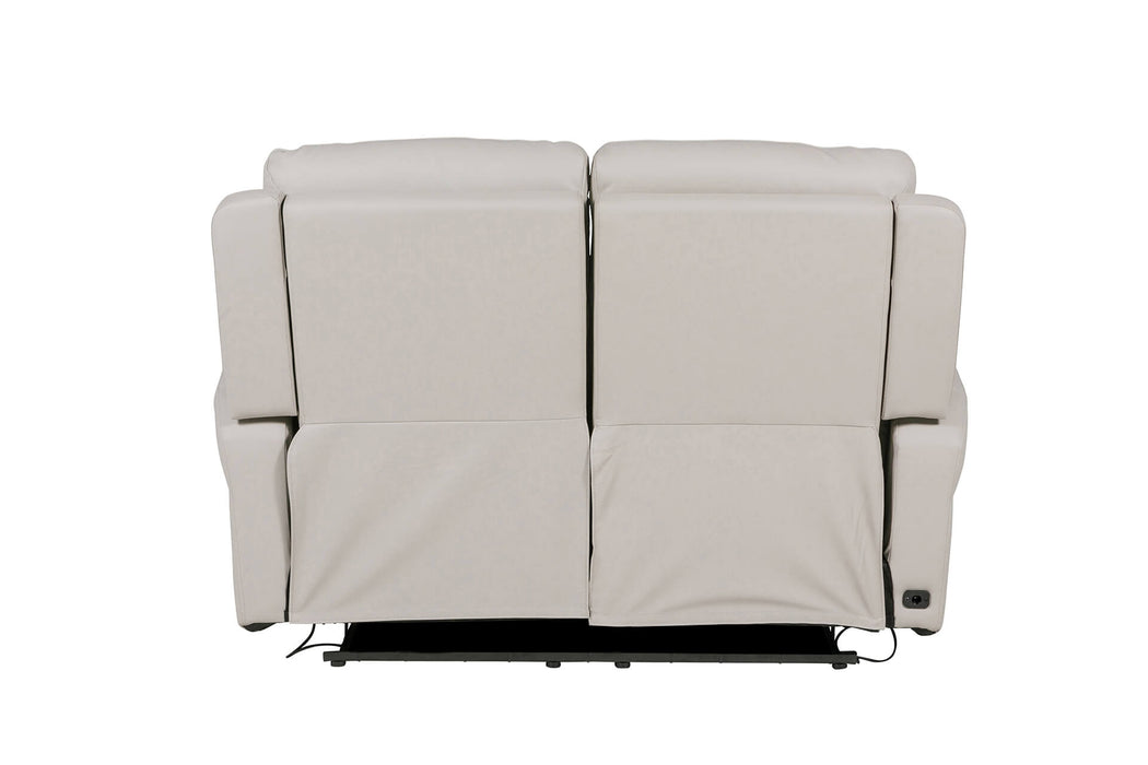 Russo 2 Seater Electric Recliner Stone