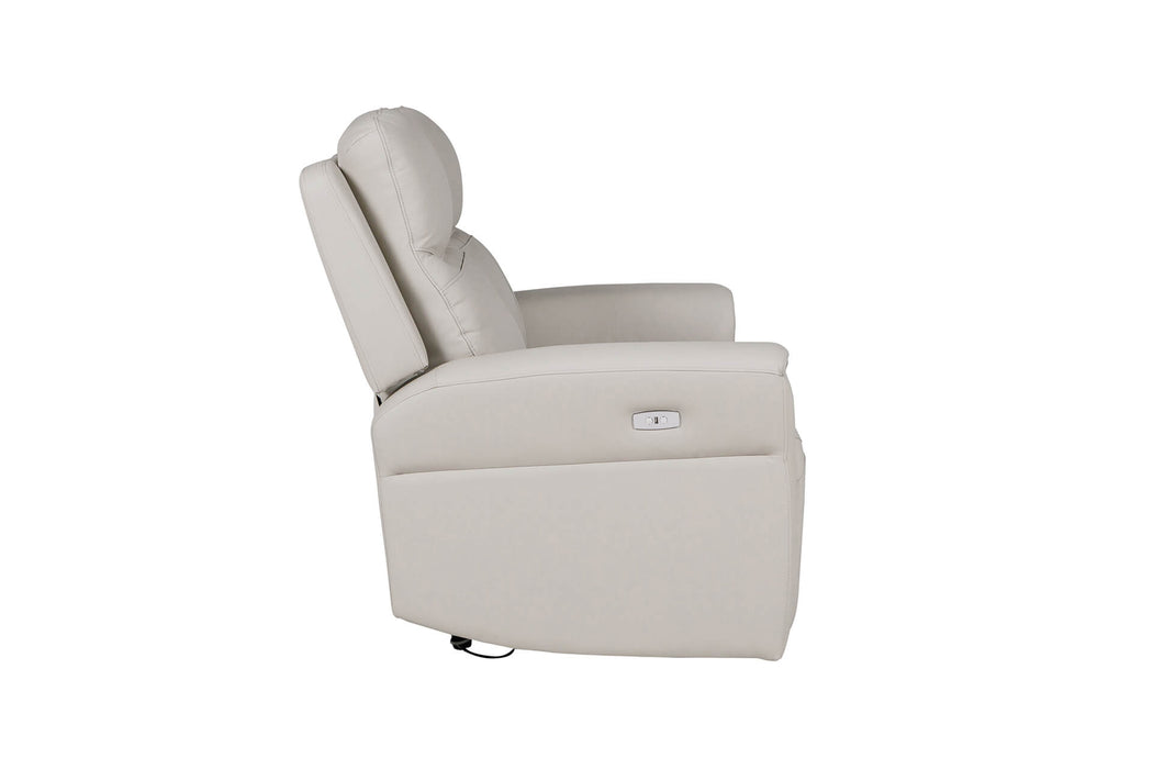 Russo 2 Seater Electric Recliner Stone