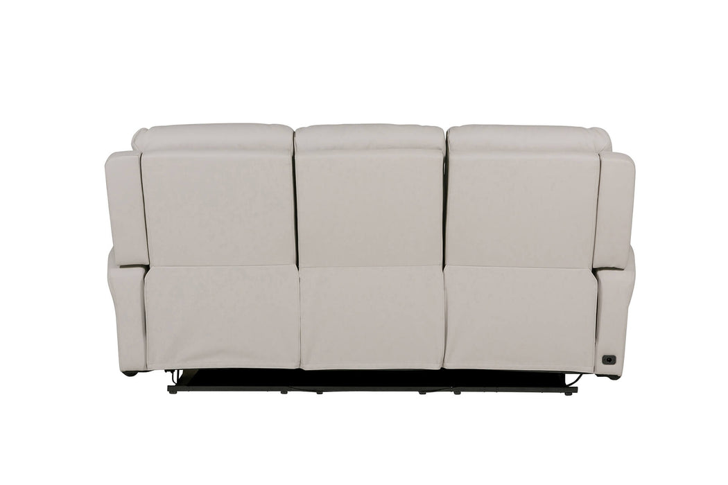 Russo 3 Seater Electric Recliner Stone