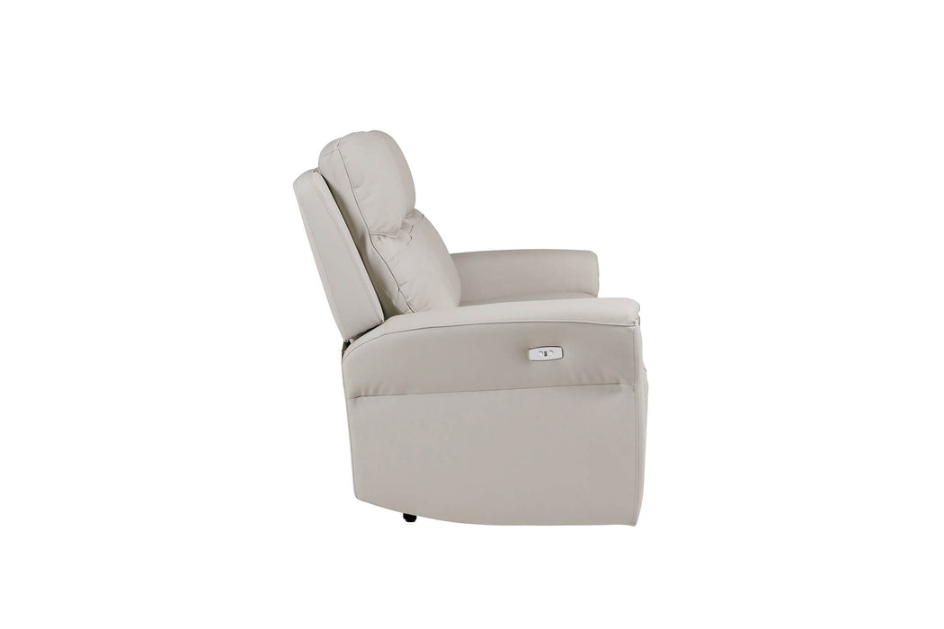 Russo 3 Seater Electric Recliner Stone