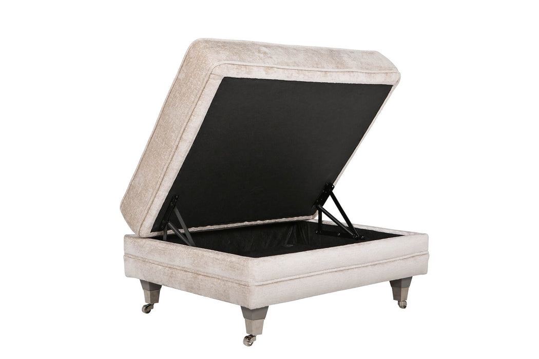 Belvedere Ottoman Mink