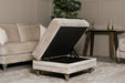 Belvedere Ottoman Mink