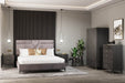Diletta 2 Drawer Bedside Table Ebony