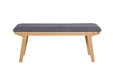 Cooper Dining Bench Grey