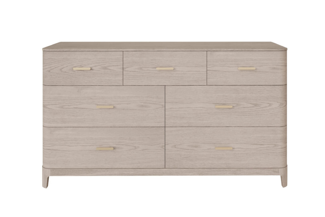 Zahra 7 Drawer Chest Parisian Cream