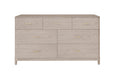 Zahra 7 Drawer Chest Parisian Cream