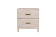 Zahra Bedside Table Parisian Cream