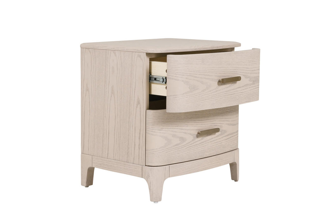 Zahra Bedside Table Parisian Cream