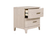 Zahra Bedside Table Parisian Cream