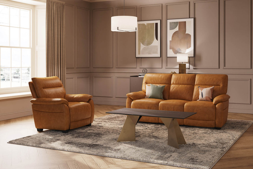 Nerano 3 Seater Sofa Tan