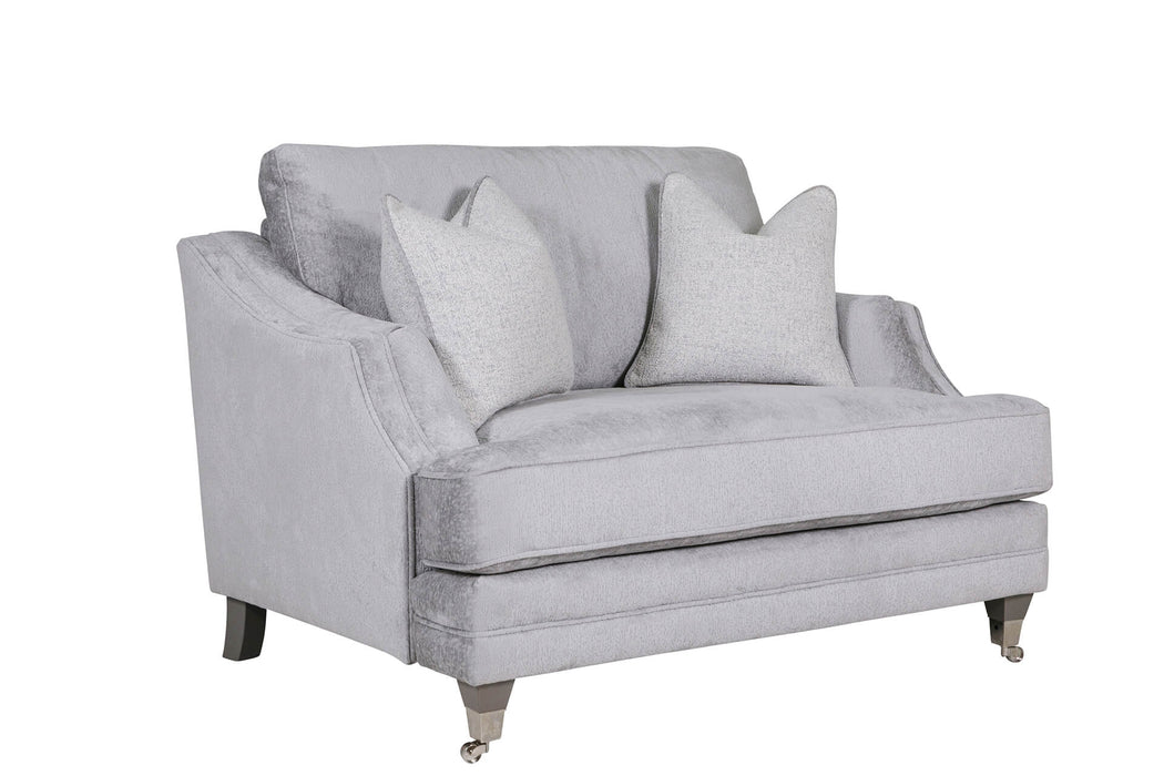 Belvedere Snuggle Fixed Back Silver