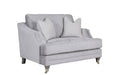 Belvedere Snuggle Fixed Back Silver