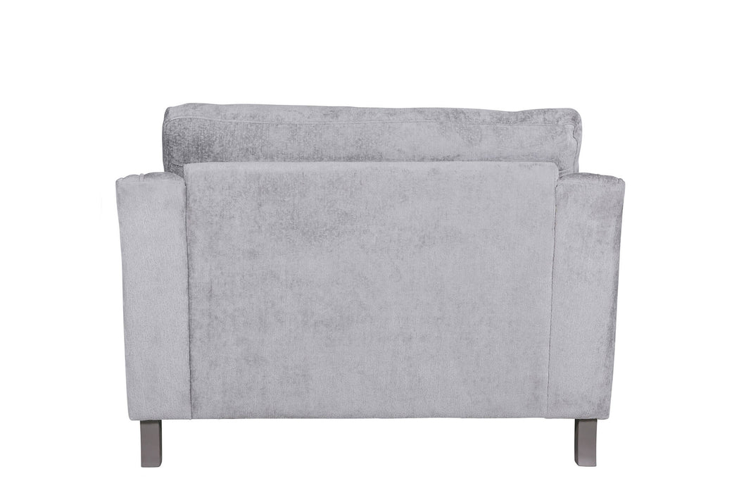 Belvedere Snuggle Fixed Back Silver
