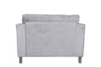Belvedere Snuggle Fixed Back Silver