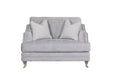 Belvedere Snuggle Fixed Back Silver