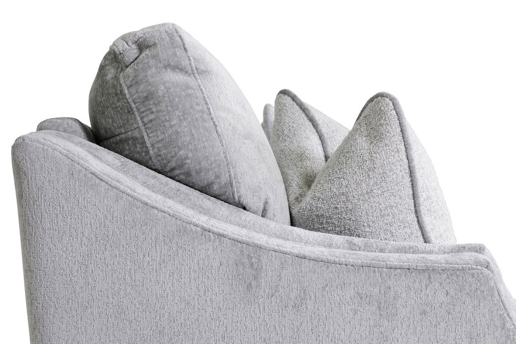 Belvedere Snuggle Fixed Back Silver
