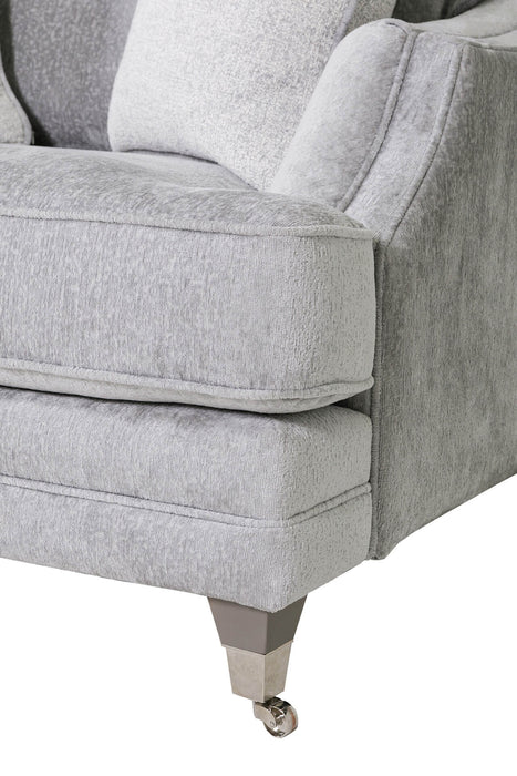 Belvedere Snuggle Fixed Back Silver