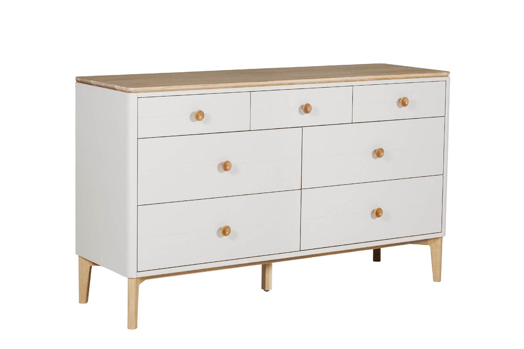 Marlow 7 Drawer Chest of Drawers Taupe