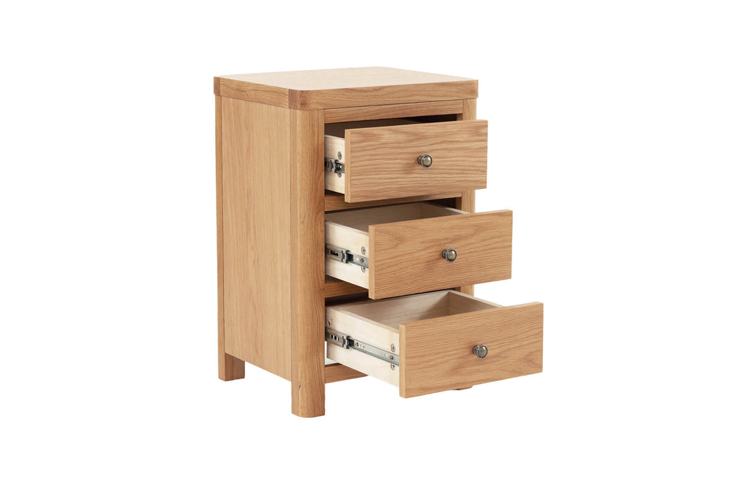 Renata Bedside Table Oak Natural