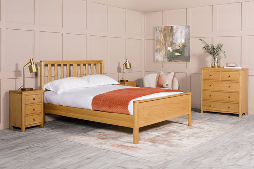 Renata Bedside Table Oak Natural