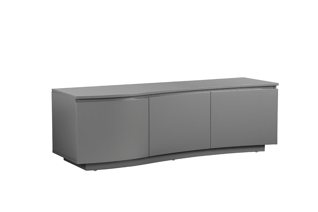 Lazzaro TV Unit Graphite Matt with LED