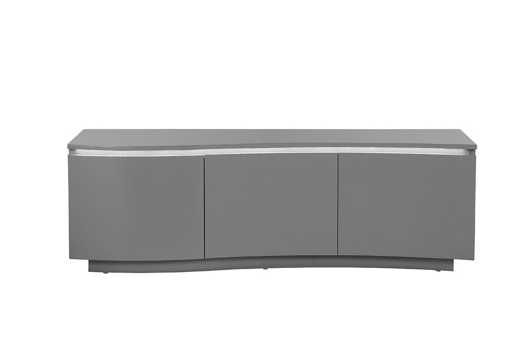 Lazzaro TV Unit Graphite Matt with LED