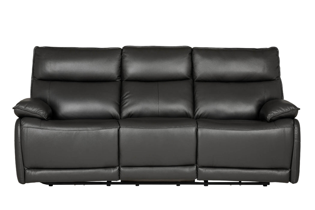 Lugo 3 Seater Electric Recliner Dark Grey