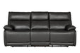 Lugo 3 Seater Electric Recliner Dark Grey