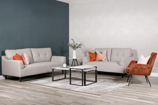 Hartley 2 Seater Sofa Light Grey